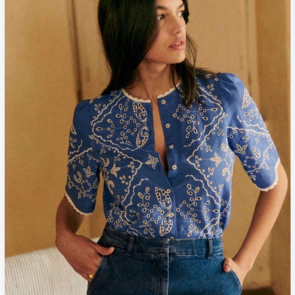Sezane Waverly Blouse